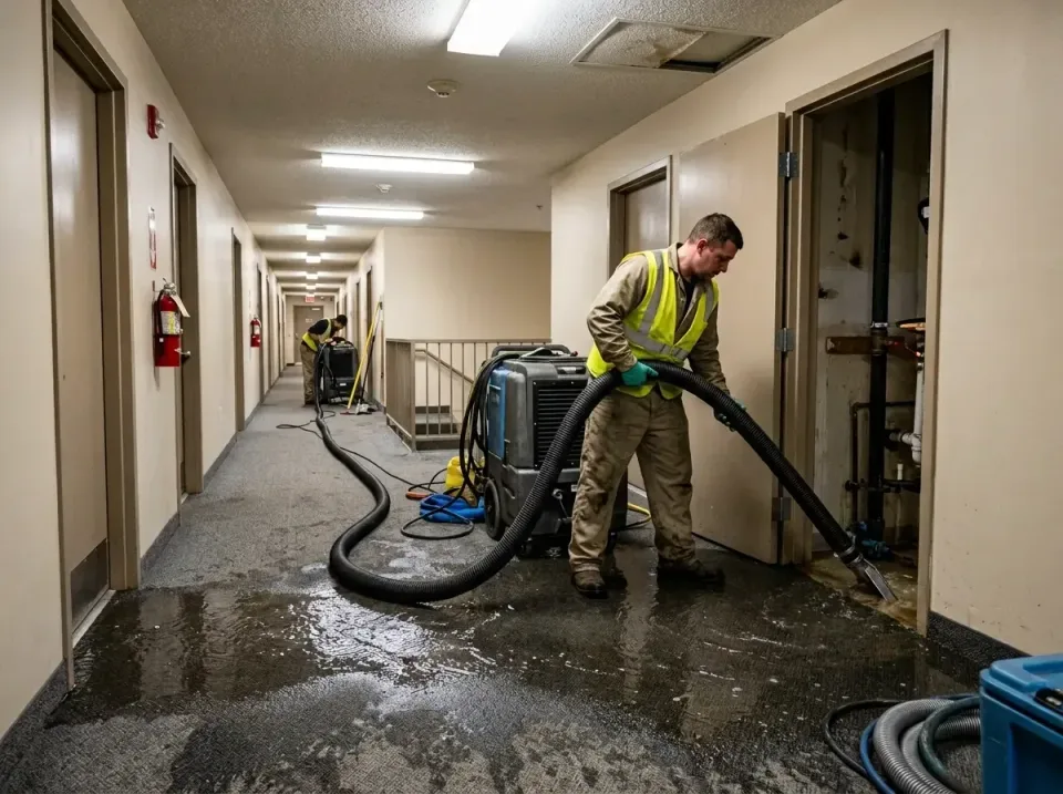 multi-unit-apartment-hallway-f-005 — frequently asked questions, Emergency Burst Pipe Water Extraction & Removal in Valencia…